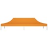 Toit de tente de réception 6x3 m Orange 270 g/m² 