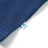 Polo pour enfants bleu foncé 140 
