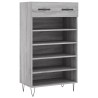 Armoire à chaussures sonoma gris 60x35x105 cm bois d'ingénierie 