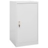 Armoire à selles Gris clair 53x53x105 cm Acier   