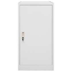 Armoire à selles Gris clair 53x53x105 cm Acier   