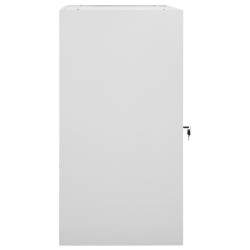 Armoire à selles Gris clair 53x53x105 cm Acier   