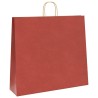 Sacs en papier 250 pcs avec poignées rouge 54x15x49 cm 