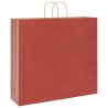 Sacs en papier 250 pcs avec poignées rouge 54x15x49 cm 