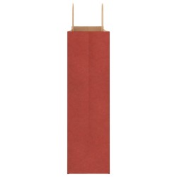 Sacs en papier 250 pcs avec poignées rouge 54x15x49 cm 