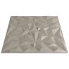 Panneaux muraux 48 pcs béton 50x50 cm XPS 12 m² améthyste 