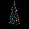 Arbre de Noël pré-éclairé avec support 240 cm fibre optique 
