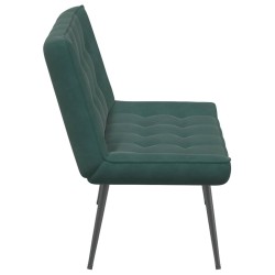 Banc gris foncé 110x74x84 cm velours 