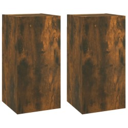 Ensemble de meubles TV 5 pcs Chêne fumé Bois d'ingénierie 