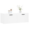 Armoire murale blanc 100x36,5x35 cm bois d'ingénierie 