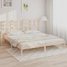 Cadre de lit sans matelas bois massif 180x200 cm 