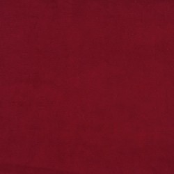Chaise de relaxation avec tabouret Rouge bordeaux Velours 