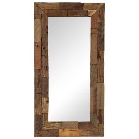 Miroir Bois de récupération massif 50 x 110 cm  
