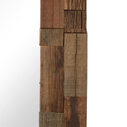 Miroir Bois de récupération massif 50 x 110 cm  