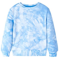 Sweat-shirt pour enfants bleu doux 140 