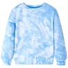 Sweat-shirt pour enfants bleu doux 140 