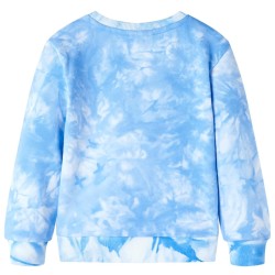 Sweat-shirt pour enfants bleu doux 140 