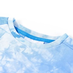 Sweat-shirt pour enfants bleu doux 140 