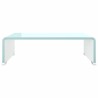 Meuble TV/Support pour moniteur 40x25x11 cm verre vert 