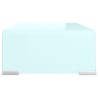Meuble TV/Support pour moniteur 40x25x11 cm verre vert 