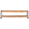 Meuble TV 150x30x40 cm Bois d'acacia massif 