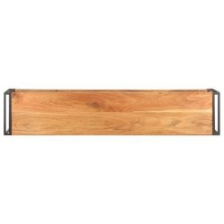 Meuble TV 150x30x40 cm Bois d'acacia massif 