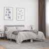 Cadre de lit sans matelas sonoma gris 140x200 cm 