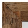 Miroir Bois de récupération massif 50 x 50 cm   