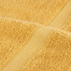 Serviettes d'invité de qualité supérieure SOLUND 2 pcs doré 