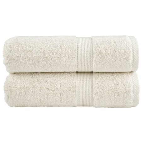 Serviettes d'invité de qualité supérieure SOLUND 2 pcs crème 