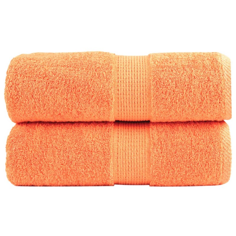 Serviettes d'invité de qualité supérieure SOLUND 2 pcs orange 
