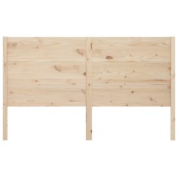 Tête de lit 186x4x100 cm Bois massif de pin 