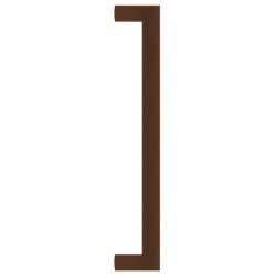 Poignées d'armoire 20 pcs bronze 192 mm acier inoxydable 