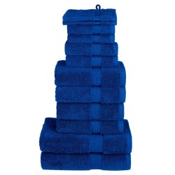 Ensemble de serviettes de qualité supérieure SOLUND 12 pcs bleu 