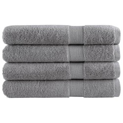 Serviettes de qualité supérieure SOLUND 4 pcs gris 600 g/m² 
