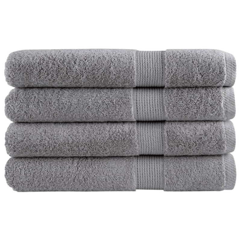 Serviettes de qualité supérieure SOLUND 4 pcs gris 600 g/m² 