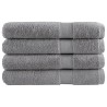 Serviettes de qualité supérieure SOLUND 4 pcs gris 600 g/m² 