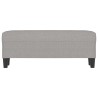 Banc Gris clair 100x35x41 cm Tissu 