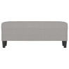 Banc Gris clair 100x35x41 cm Tissu 
