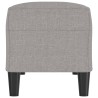 Banc Gris clair 100x35x41 cm Tissu 