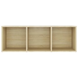 Meubles TV 2 pcs Chêne sonoma 107x35x37 cm Bois d'ingénierie 