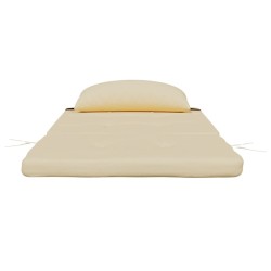 Coussins de chaise adirondack lot de 2 beige tissu oxford 