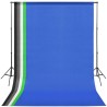 Kit de studio photo avec toile de fond et jeu d'éclairage 