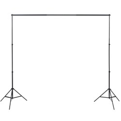 Kit de studio photo avec toile de fond et jeu d'éclairage 