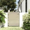 Portail de jardin 100x125 cm Acier inoxydable 