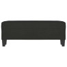 Banc Noir 100x35x41 cm Tissu 