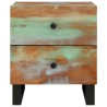 Table de chevet 40x33x46 cm Bois massif de récupération 