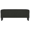 Banc Noir 100x35x41 cm Tissu 