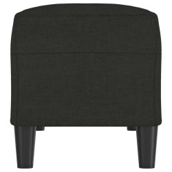 Banc Noir 100x35x41 cm Tissu 