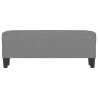 Banc Gris foncé 100x35x41 cm Tissu 